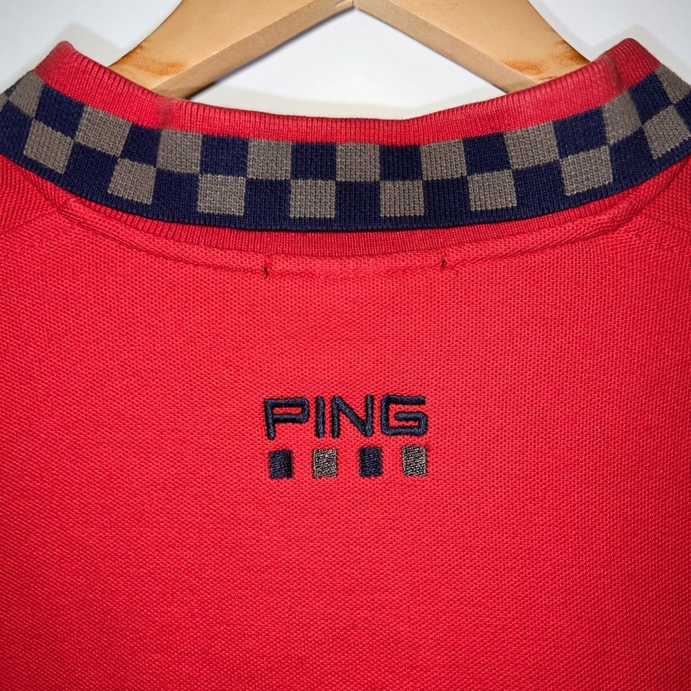 90’s Red Ping golf polo